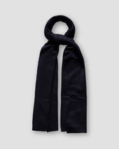 Blue Solid Wool Scarf