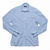 Blue and White Stripe Carter Shirt