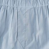 Stripe Cotton Poplin Boxer Short