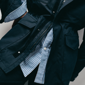 And White Stripe Carter Shirt