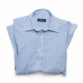 And White Stripe Carter Shirt