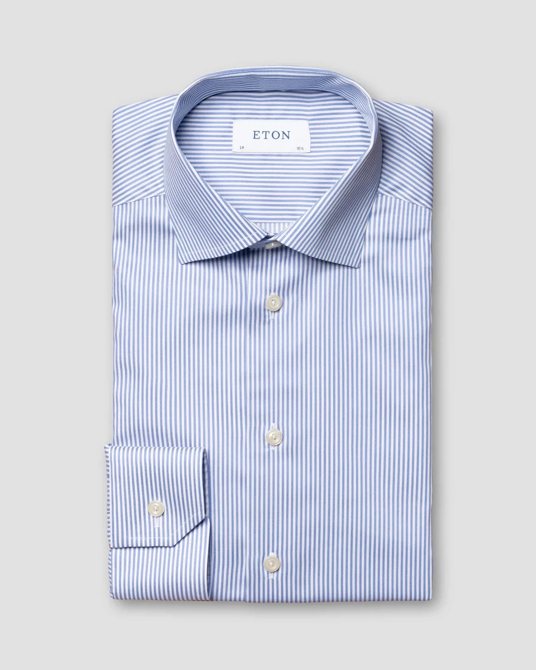 Striped Fine Twill Shirt Eton