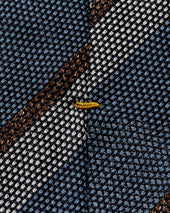 Striped Silk Blend Tie