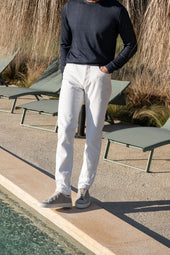 Superlight Cashmere Round Neck Made In Italy