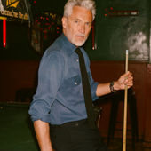 Blue Tencel Work Shirt