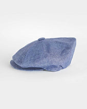 Textured Linen Gatsby Cap