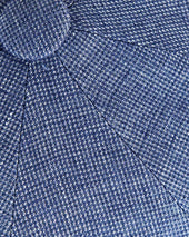 Textured Linen Gatsby Cap