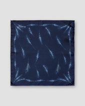 Wheat Print Silk Pocket Square