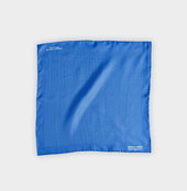 White Small Spot Silk Pocket Square