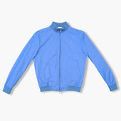 Blue Zip Deck Lightweight Jacket
