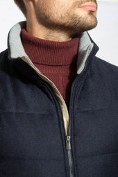 Vest With Zip Made In Italy