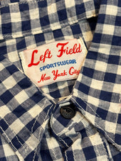Japanese Selvedge Check 100 Cotton Work Shirt