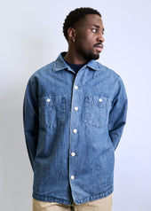Cotton Linen Chambray Shirt