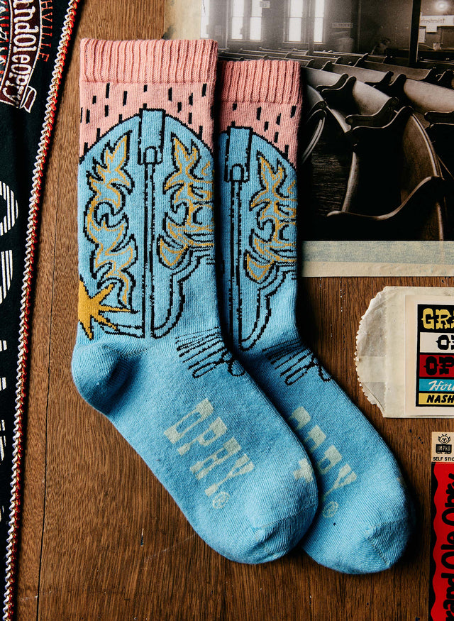 The I W X Opry Boot Sock In