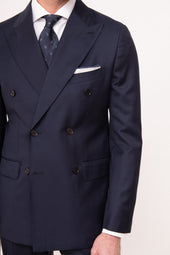 Double Breasted Suit Made In Italy
