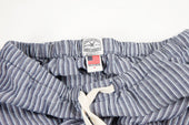 Japanese Striped Linen Cotton Drawstring Lounge Pants