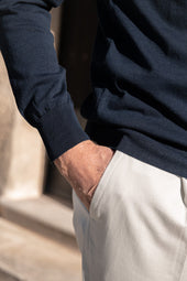 Long Sleeve Polo Made In Italy
