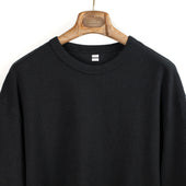 Crewneck Tee In Nepped Cotton And Silk