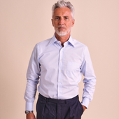 Light Pinpoint Carter Shirt