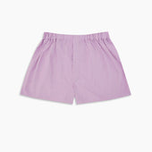 Lilac End On End Cotton Boxer Shorts