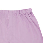 Lilac End On End Cotton Boxer Shorts