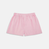 Pink Gingham Cotton Boxer Shorts