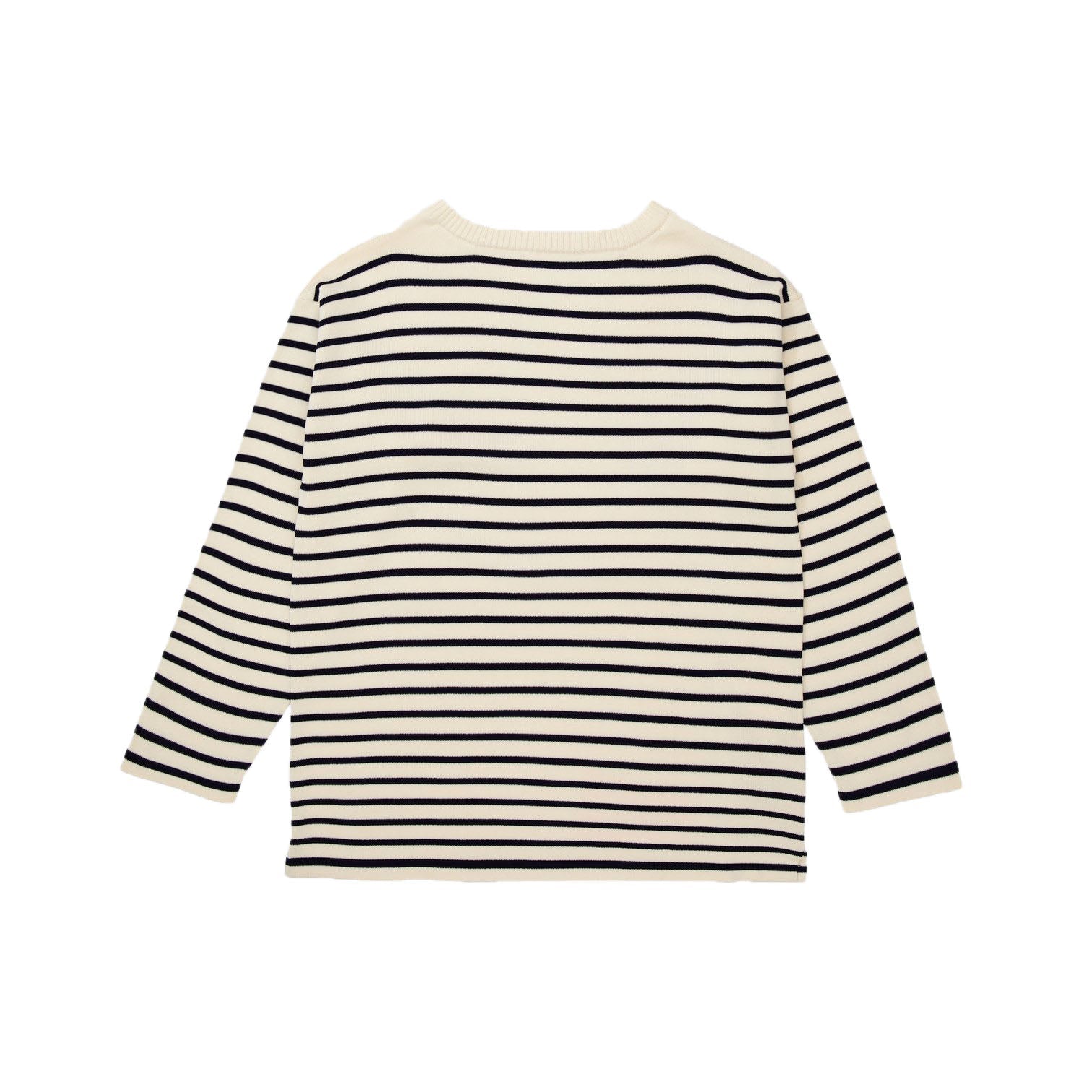 Boatsman Raw Cotton Royal Blue Stripe