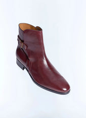Calfskin Leather Jodhpur Boots