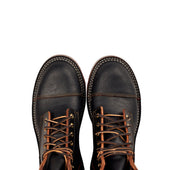 Tukano V2 8" · Waxed Flesh · Black Nut Core