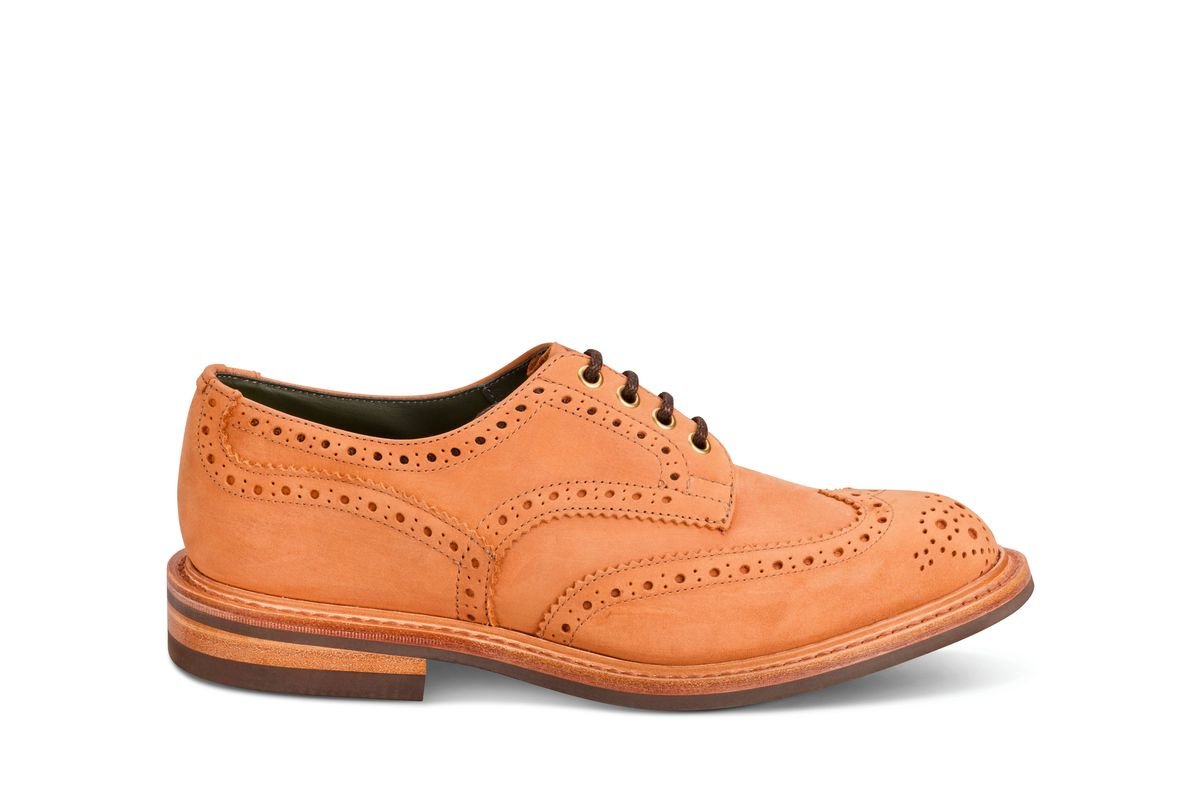 Bourton Country Shoe Chestnut Nubuck