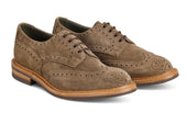 Bourton Country Shoe - Flint Janus Suede