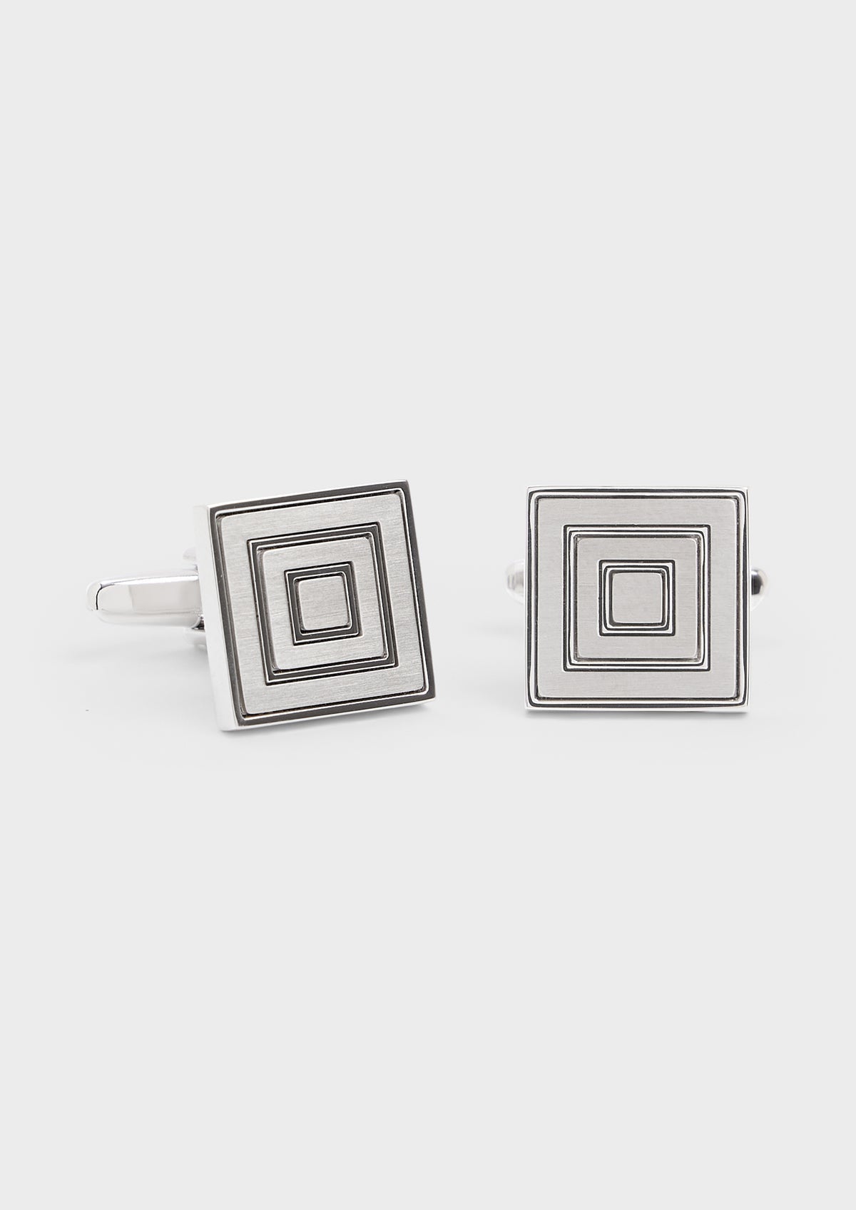 Boutons De Manchettes Carr S Argent