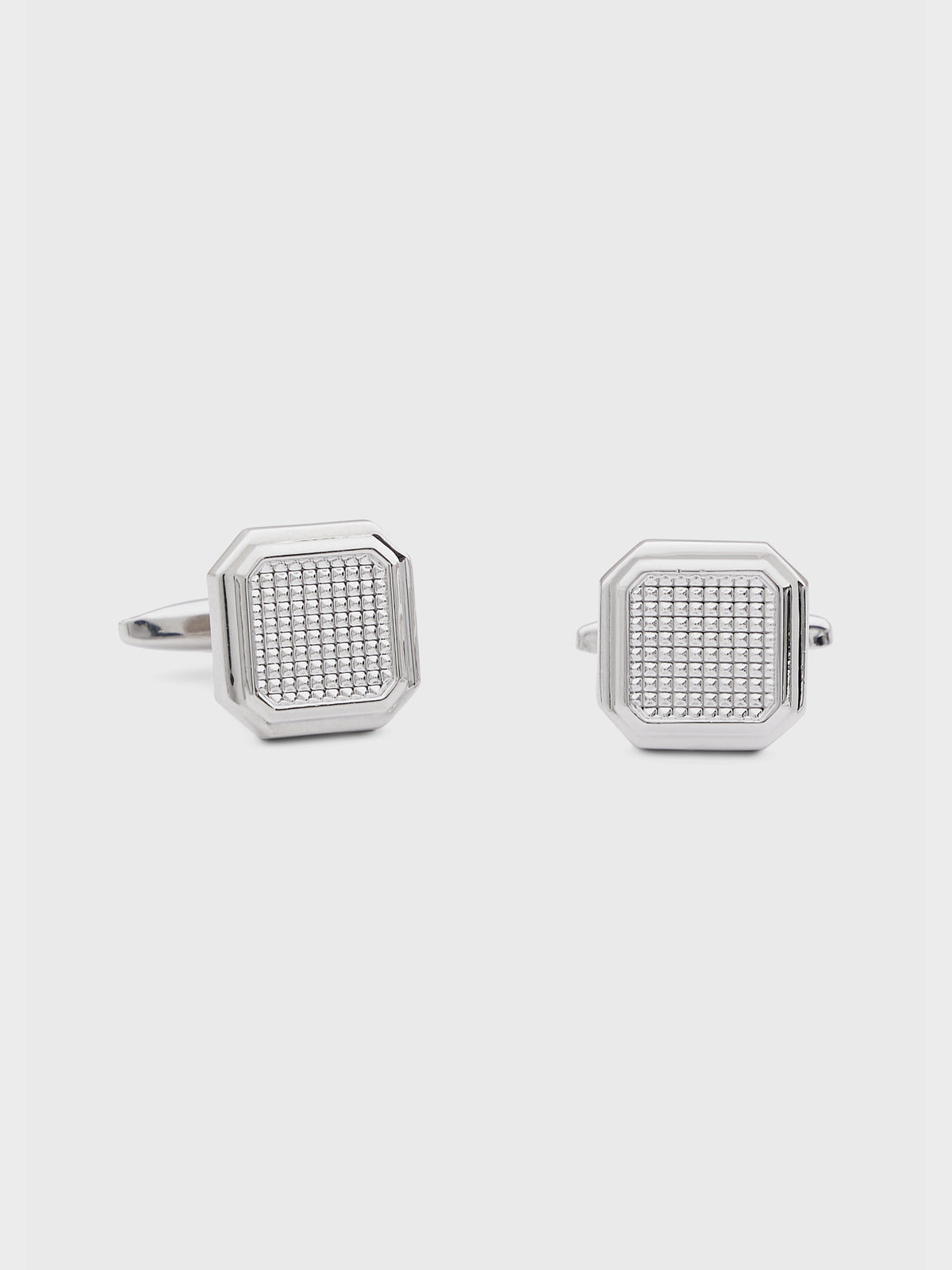 Boutons De Manchettes Carr S Argent S