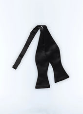 Satin bow tie