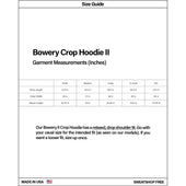 Bowery Crop Hoodie II | Relaxed, Drop-Shoulder