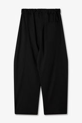 Box Pleat Trouser - Black