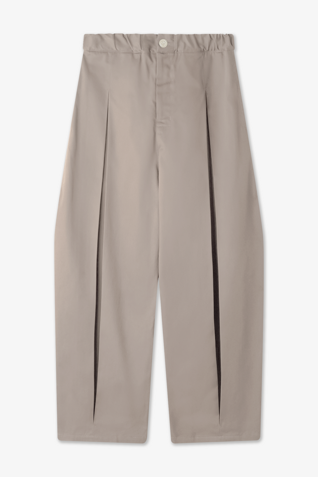 Box Pleat Trouser - Muted Lilac
