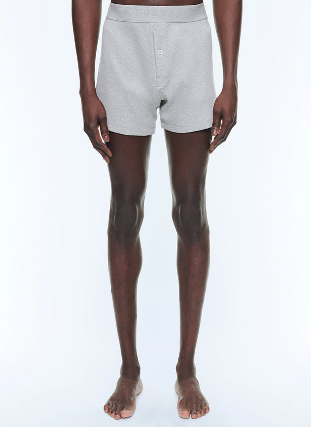 Organic ribbed cotton underpants