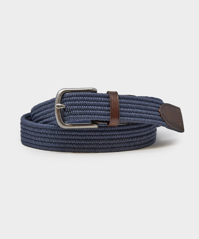 Cotton Stretch Braided Belt