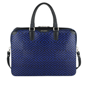 Braided Leather Business Bag Premia Large