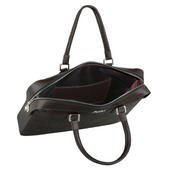 Braided Leather Business Bag Premia Medium