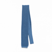 Sea Blue Knit Tie