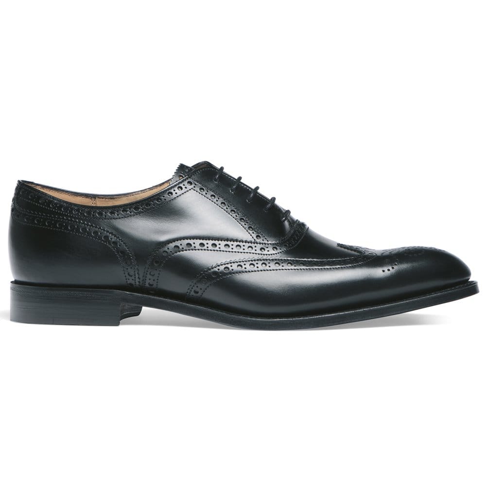 Broad Ii Oxford Wingcap Brogue In Calf Leather