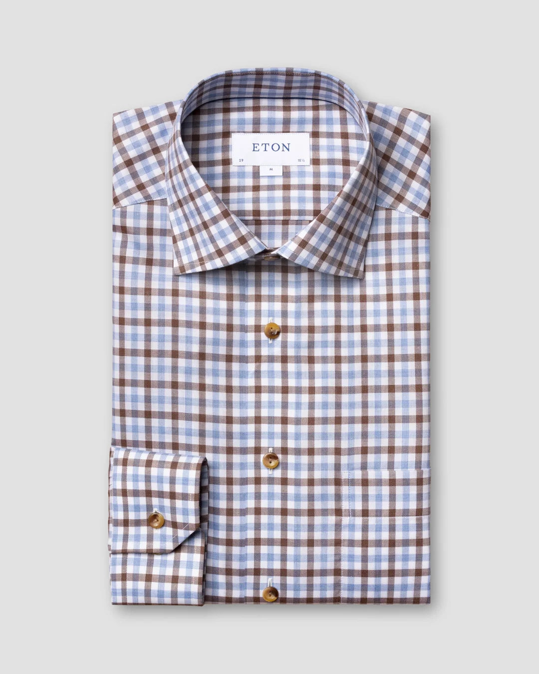 Checked Flannel Shirt Eton