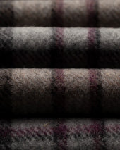 Check Wool Scarf