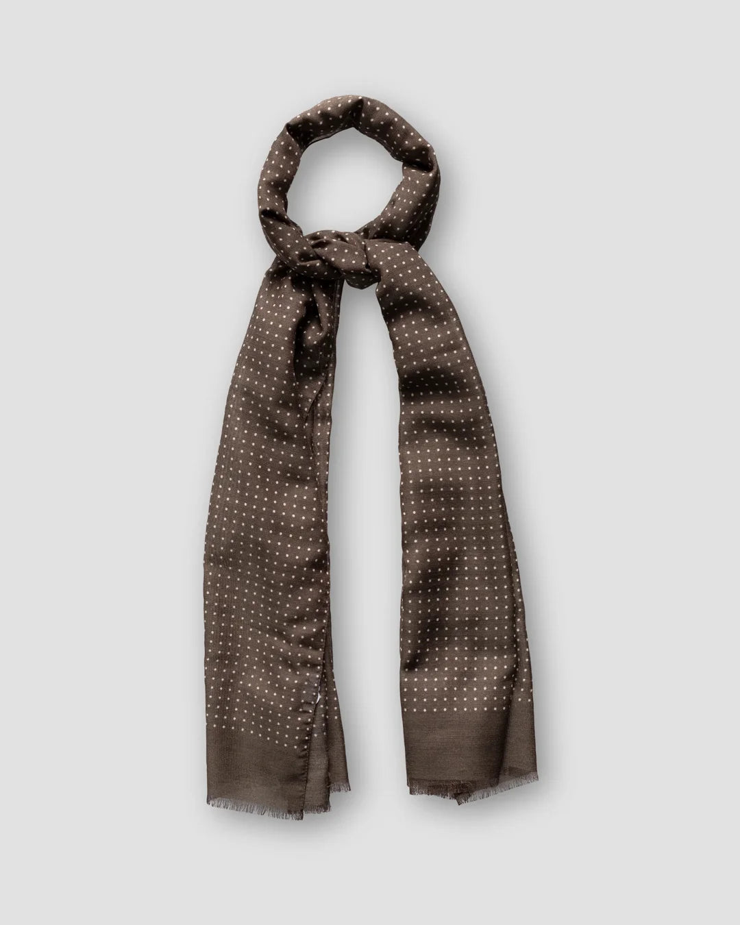 Dots Wool And Silk Scarf