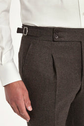 Flannel Soragna Trousers Made In Italy