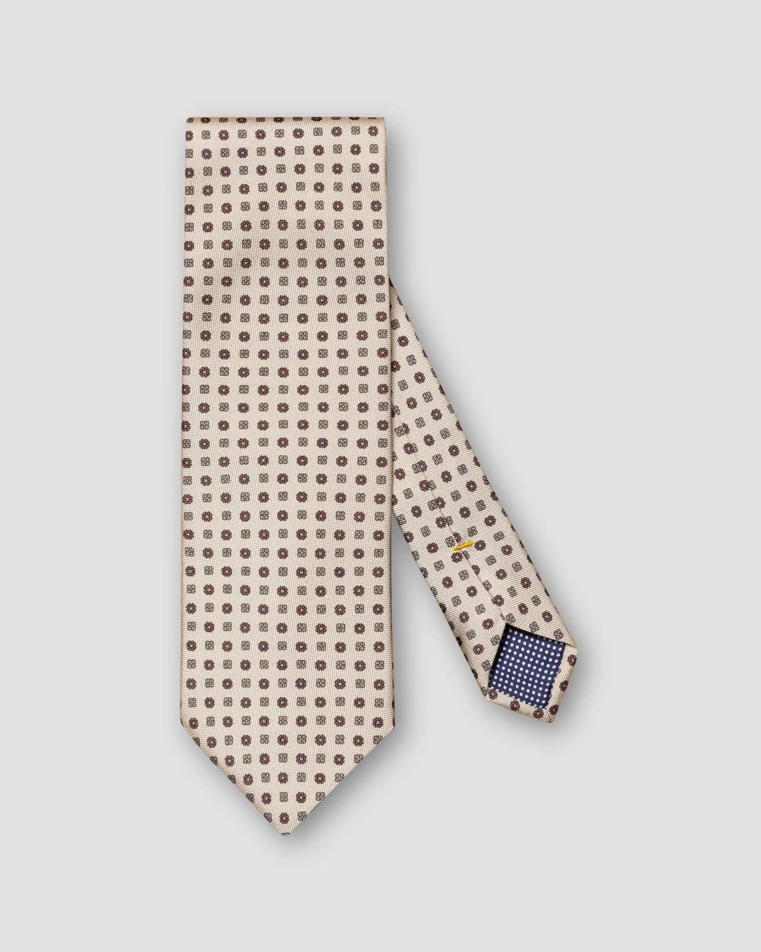 Light Floral Panama Silk Tie