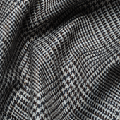 Glen Check Silk Waverly Jacket