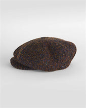 Large Pick Pick Donegal Tweed Wool Gatsby Cap